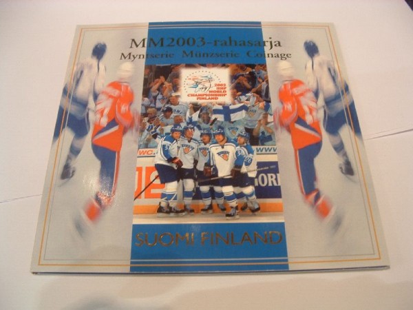 (afbeelding voor) IJSHOCKEY set Finland 2003 BU